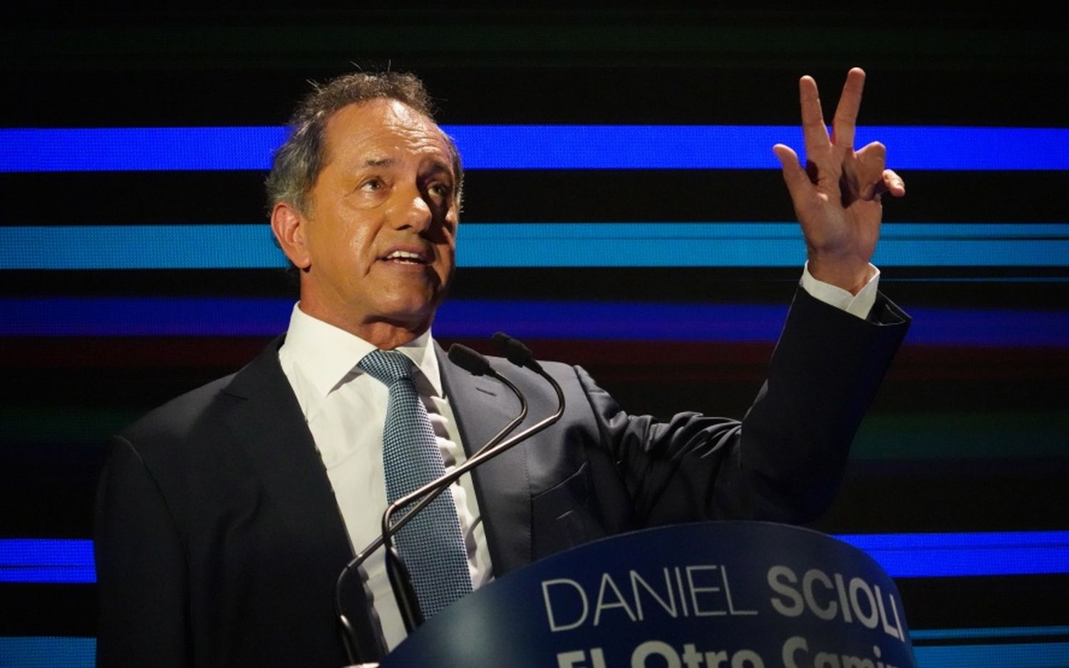 Scioli: "Quiero ser Presidente porque estoy convencido de poder realizar un buen trabajo por el país"