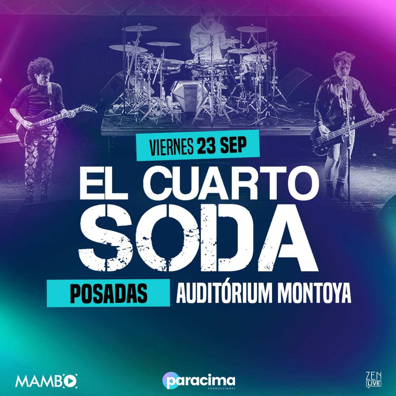 Tributo a Soda Stereo y Stand up en Montoya