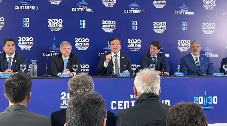 Argentina, Uruguay, Paraguay y Chile relanzaron la candidatura conjunta para organizar el Mundial 2030