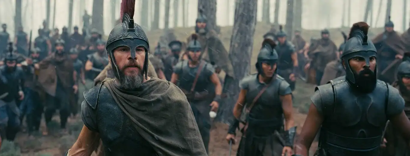 Matt Damon representa a Ulises en "La Odisea".