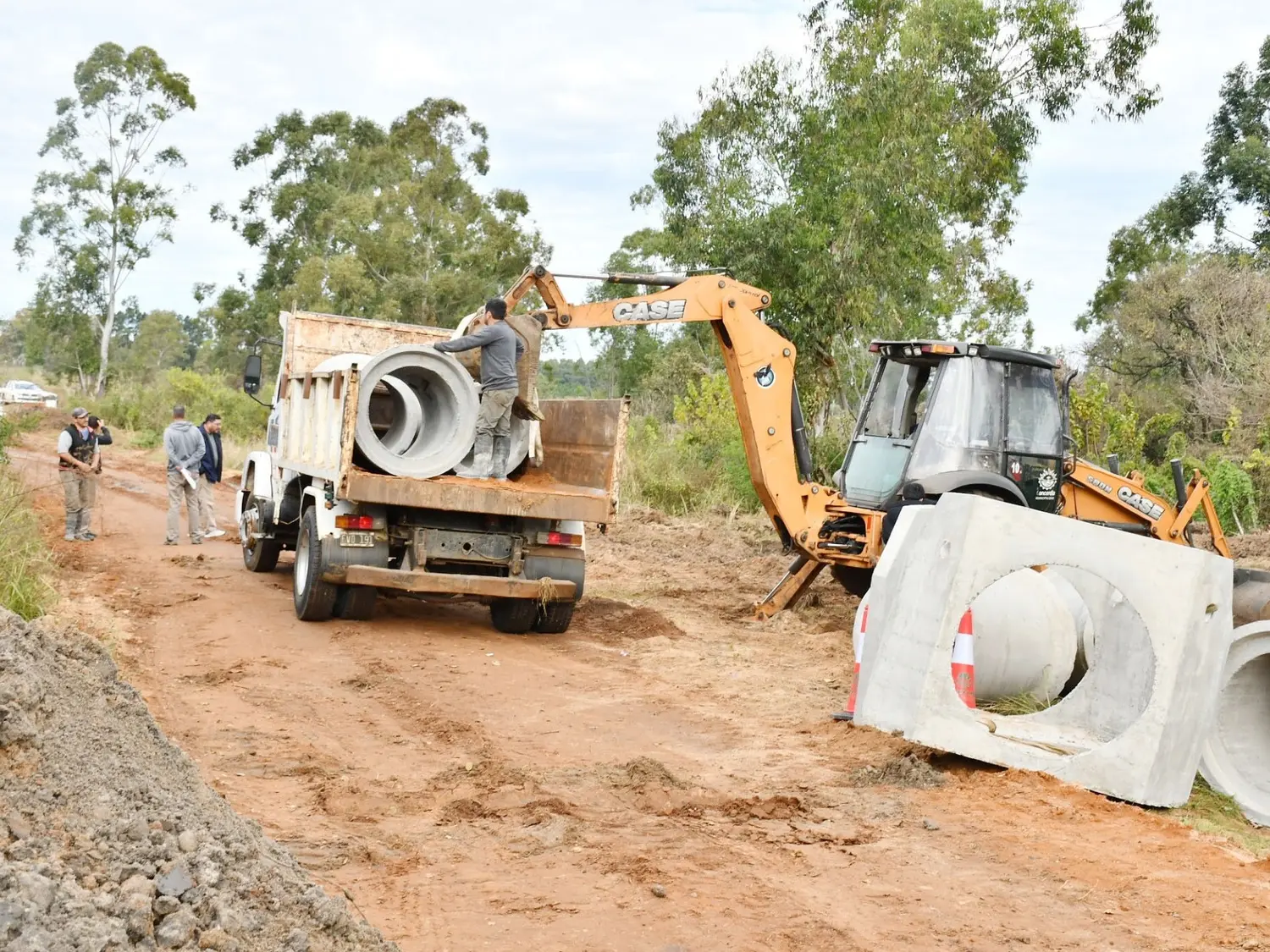 Con obras pluviales, la municipalidad da una solución definitiva a un sector que sufría anegamientos en la zona noroeste