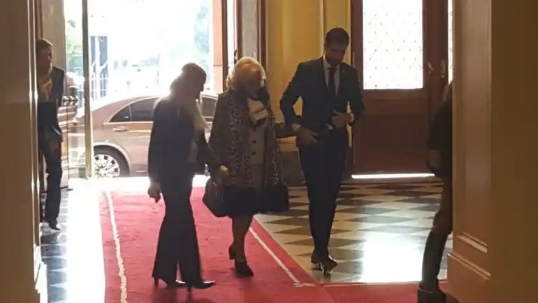 El encuentro de Macri y Mirtha Legrand en Casa Rosada