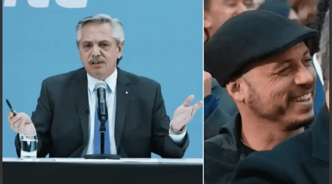 El furcio de Alberto Fernández: “Ahí veo al compañero de garganta profunda”