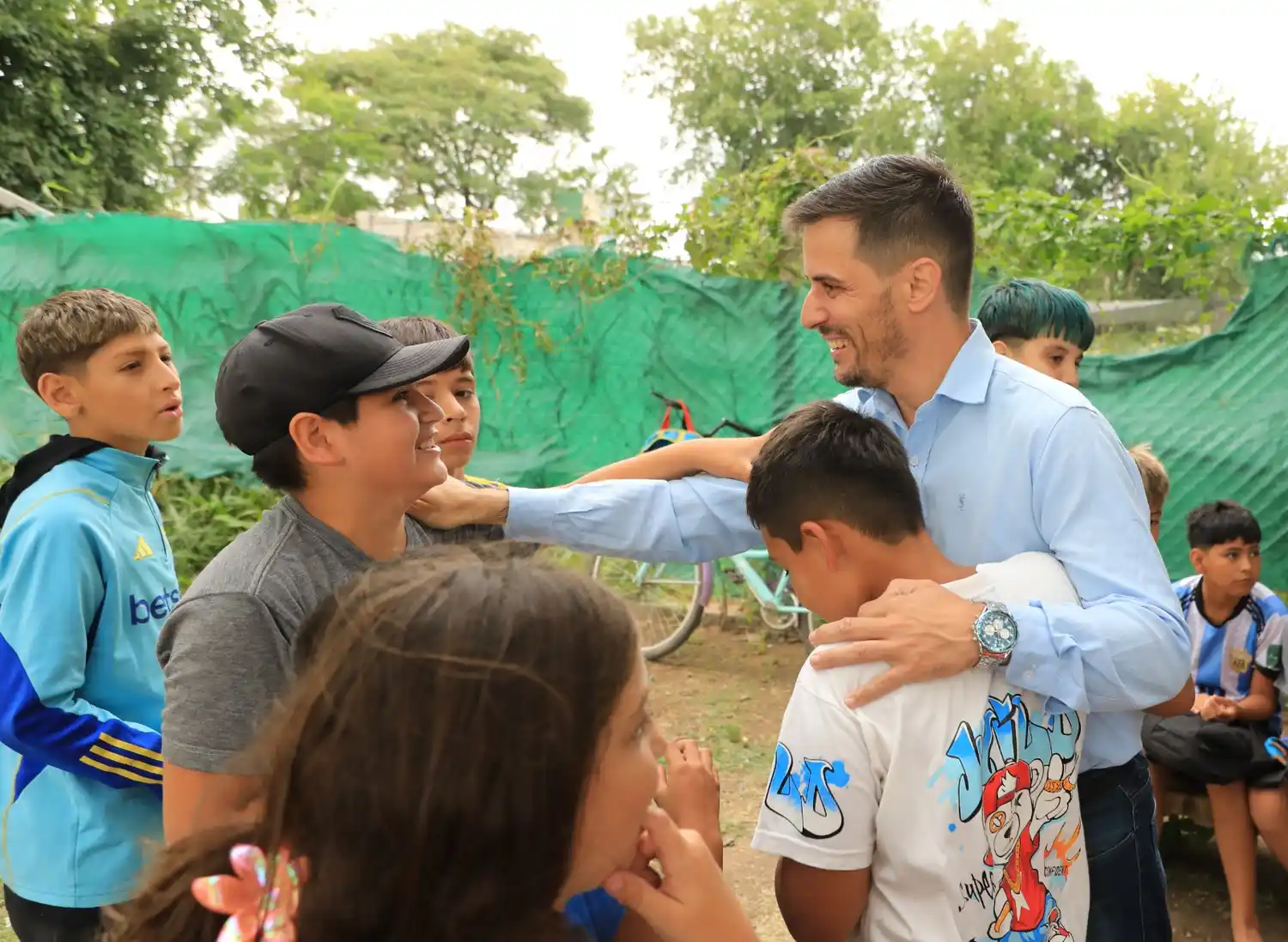El intendente recorrió las colonias municipales