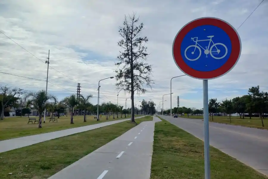 Se inaugura la obra de la Ciclovía de Estanislao del Campo