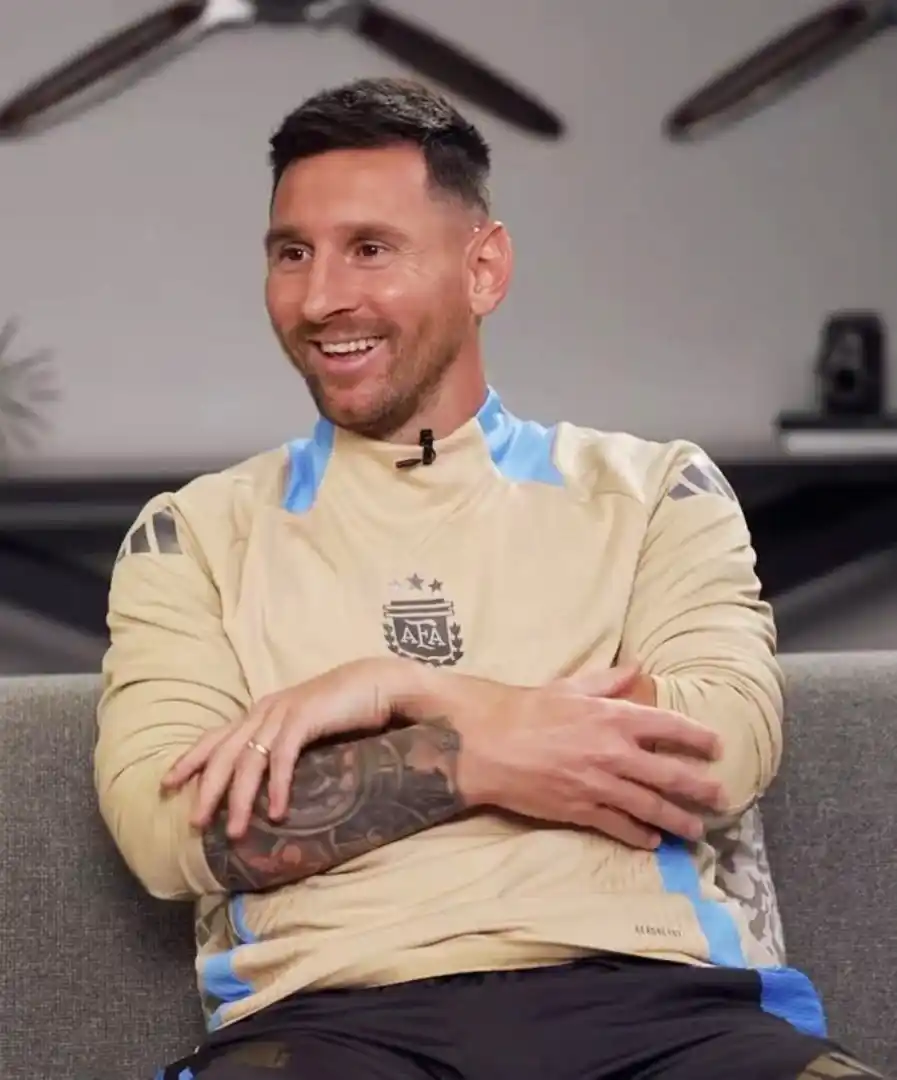 Messi se refirió a varios temas.