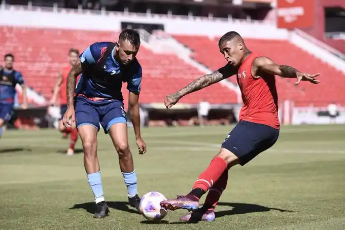 Fue empate en el Libertadores de América. (Foto de prensa de Independiente).