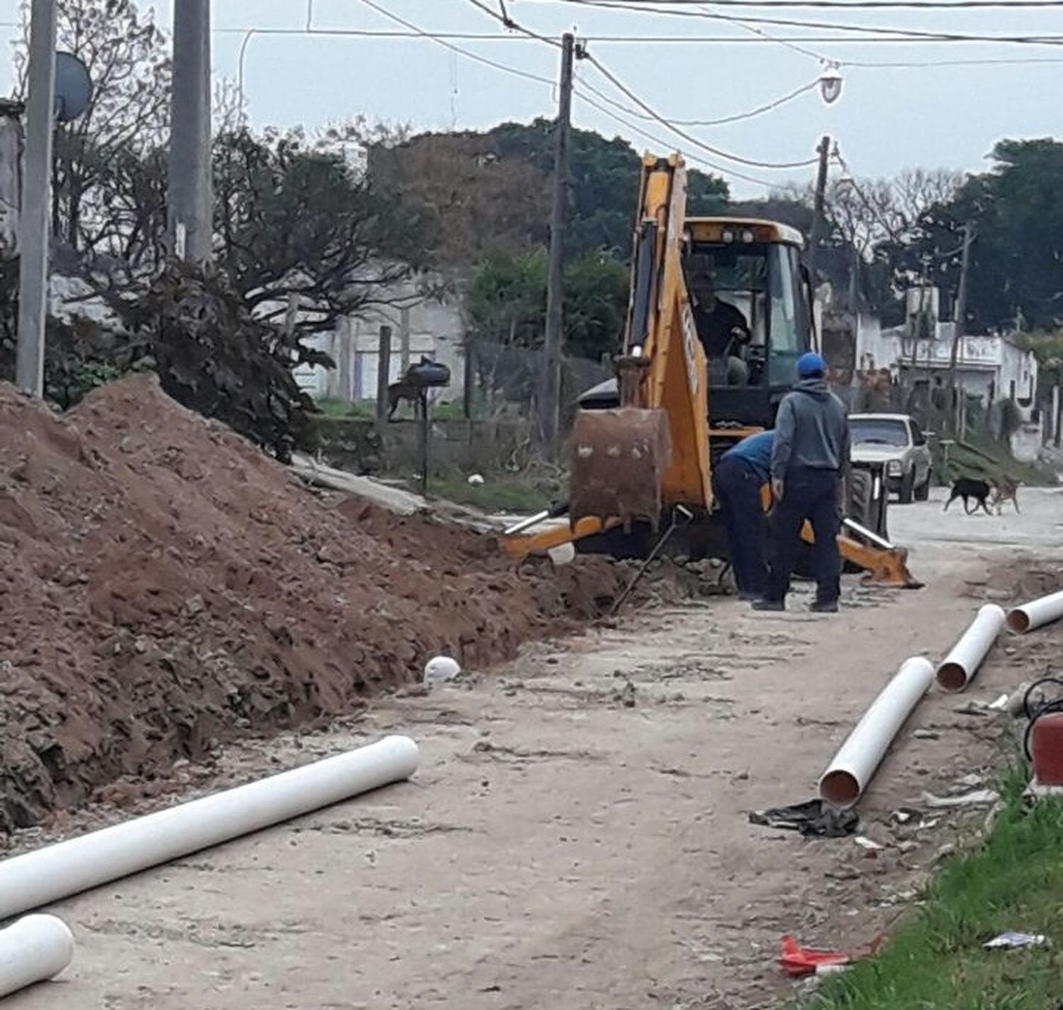 Extienden cloacas en 28 cuadras, previo al asfaltado de 42