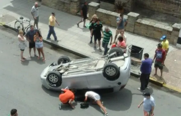 Seis personas heridas en accidentes ocurridos en la Villa y en ruta 86