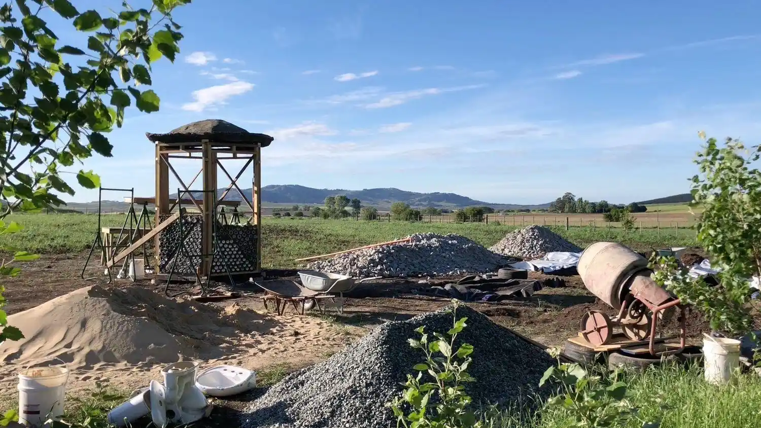 Se llevó a cabo la primera etapa de construcción del Aula Nave.