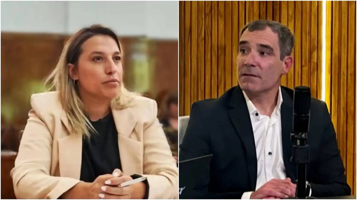 Mariana Cuesta cruzó a Agustín Neme.