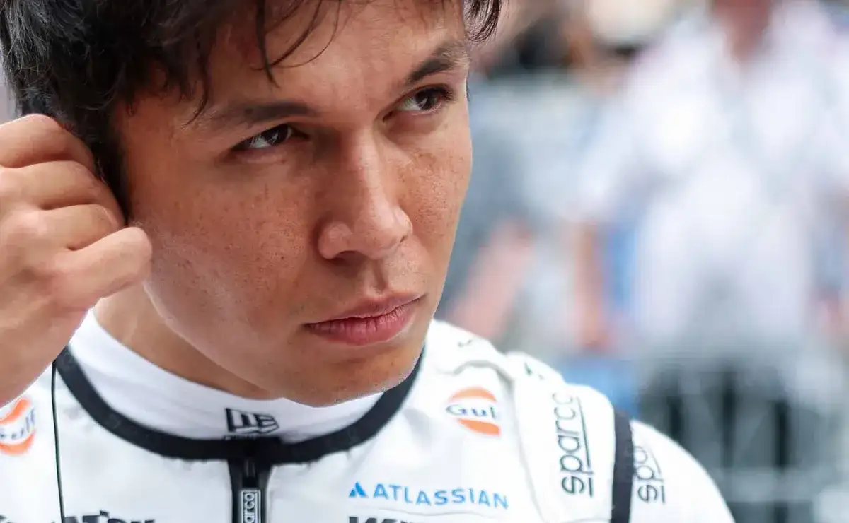 Alex Albon.