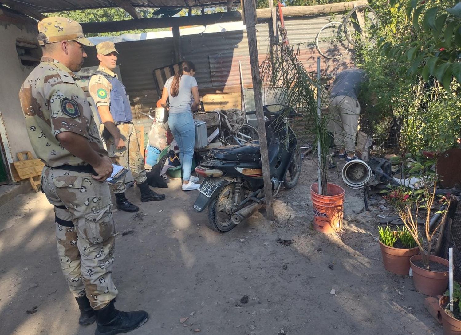 Fueron a allanar una casa de Gualeguaychú por una causa y se llevaron una gran sorpresa