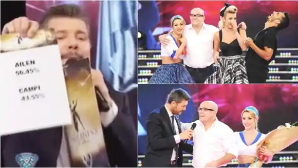 Ailén Bechara eliminó a Campi en ShowMatch y el humorista la felicitó