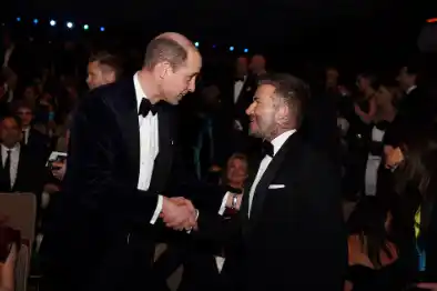 David Beckham tiene una clara afinidad con el rey Carlos