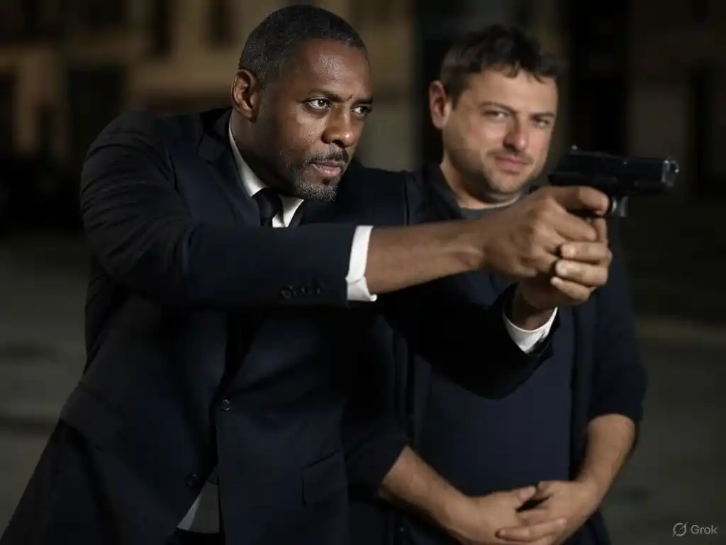 Idris Elba y Juan Grabois. El nuevo James Bond y el solitario político.