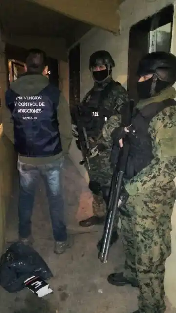 Seis detenidos tras una serie de operativos antidrogas en la provincia