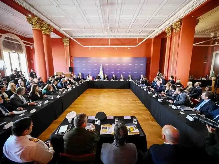 El gobierno nacional se reunió con los Jueces
electorales de todo el país en Casa Rosada