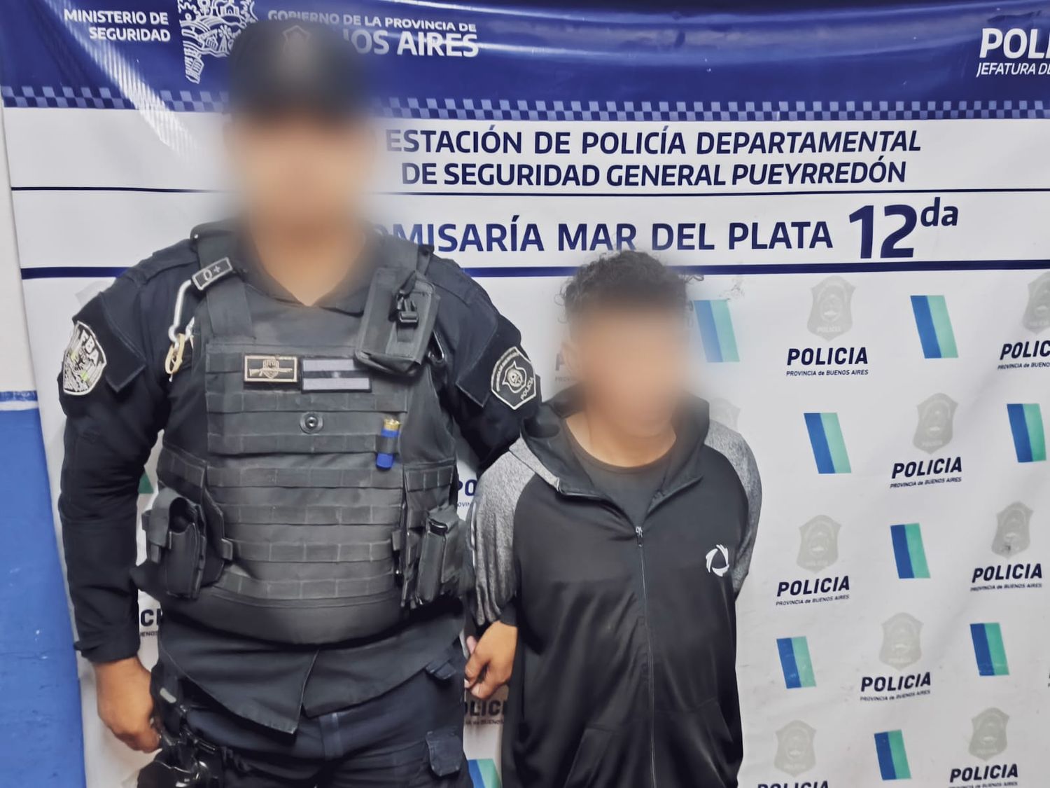 El hecho ocurrió en Almirante Brown al 7700.