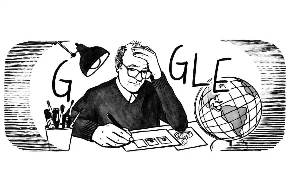 Google rinde homenaje a Quino con un doodle que recuerda su nacimiento hace 90 años