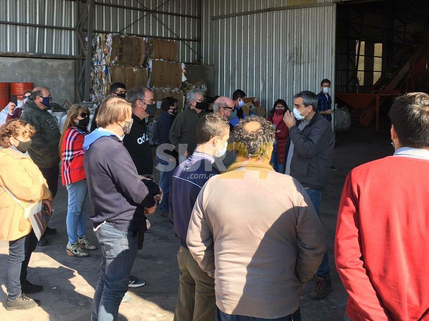 Reciclar Venado: vecinalistas visitaron la Planta de Tratamiento de Residuos