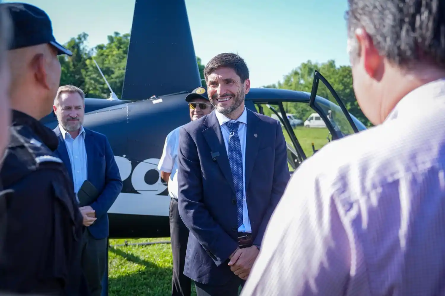 Seguridad. Helicóptero.