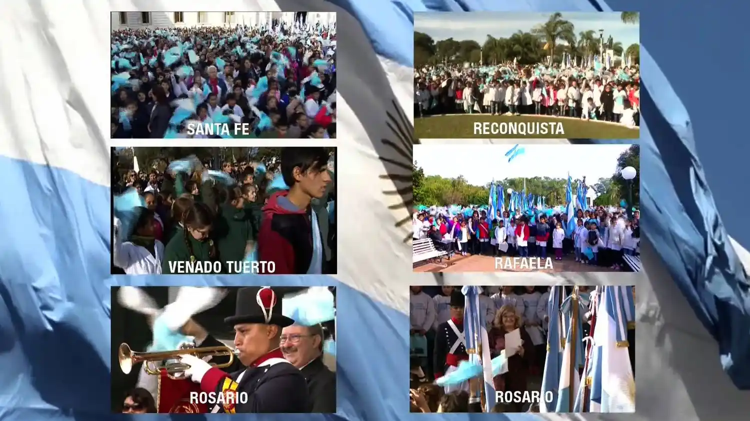 Miles de chicos prometieron lealtad a la bandera