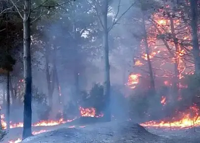 «Salimos con lo puesto. Caían bolas de fuego y no pudimos apagarlo”