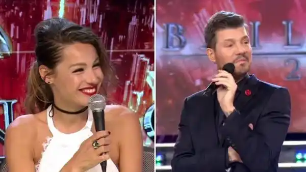 ¡Momento de tensión! Pampita desafío a Tinelli en vivo