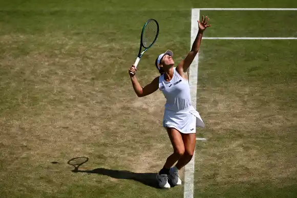 Se terminó la semana soñada de Solana Sierra en Wimbledon