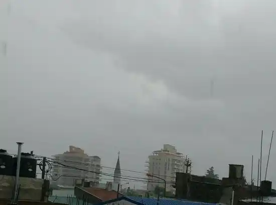 Impactantes imágenes de la llegada de la tormenta a Entre Ríos