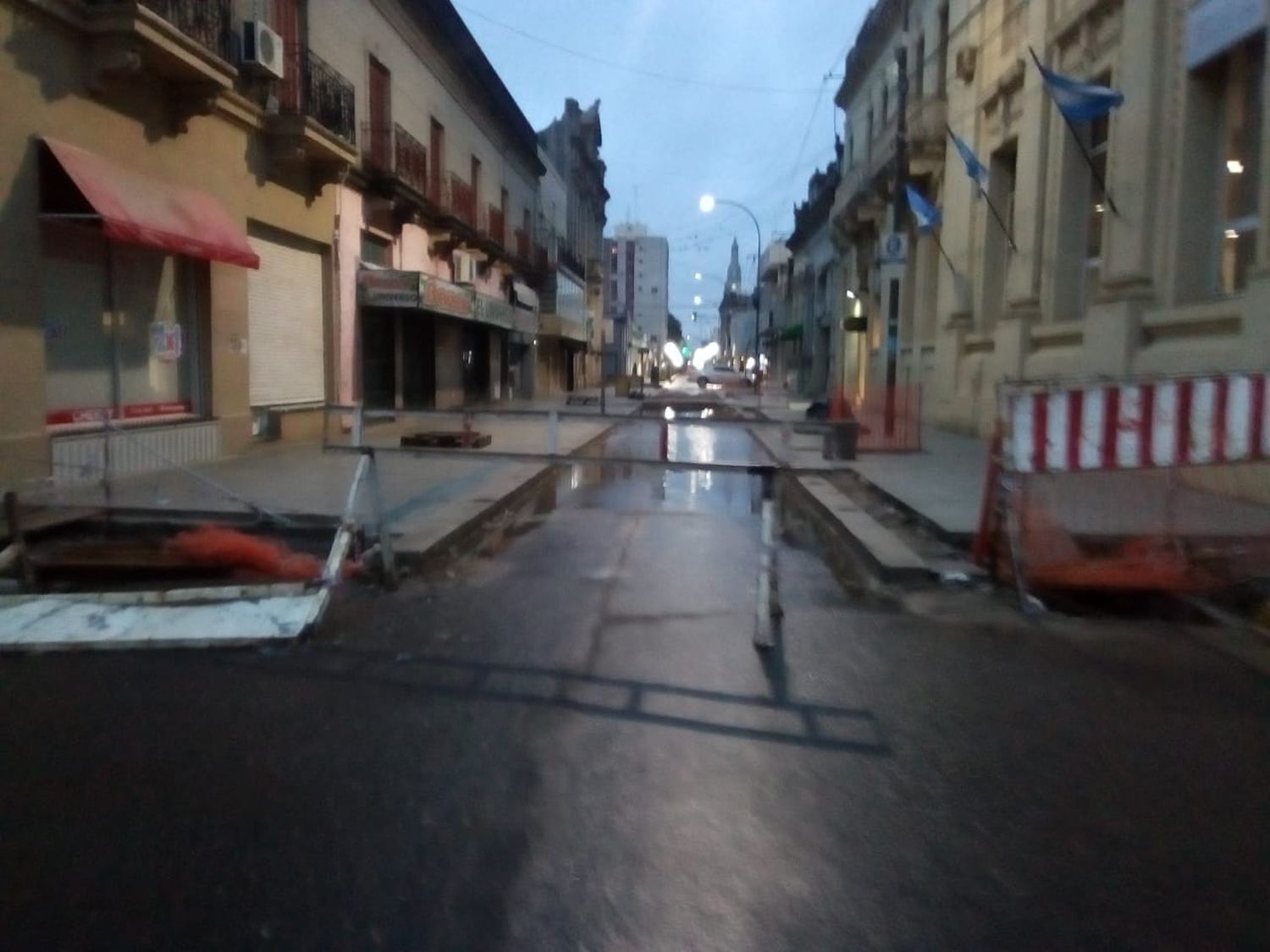 Datos de lluvia caída en Gualeguay 23 mm