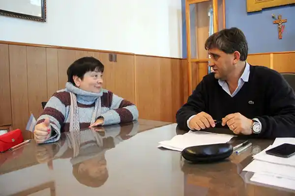 Fioramonti se reunió con la presidenta del Consejo Escolar