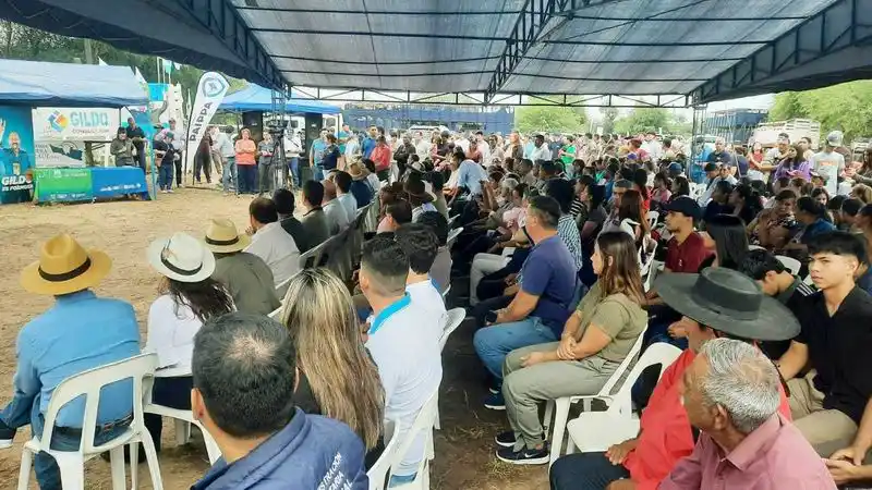El gobernador Insfrán encabezó la apertura del 9.o
Remate de invernada de pequeños productores