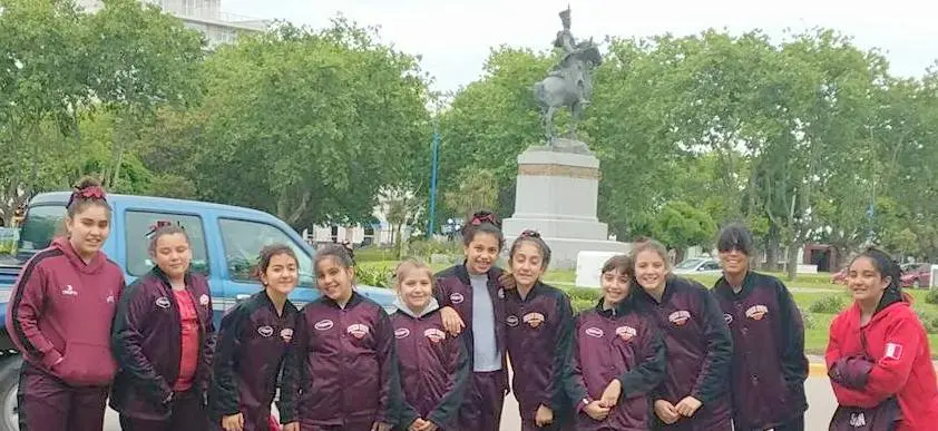 Encuentro de minibásquetbol