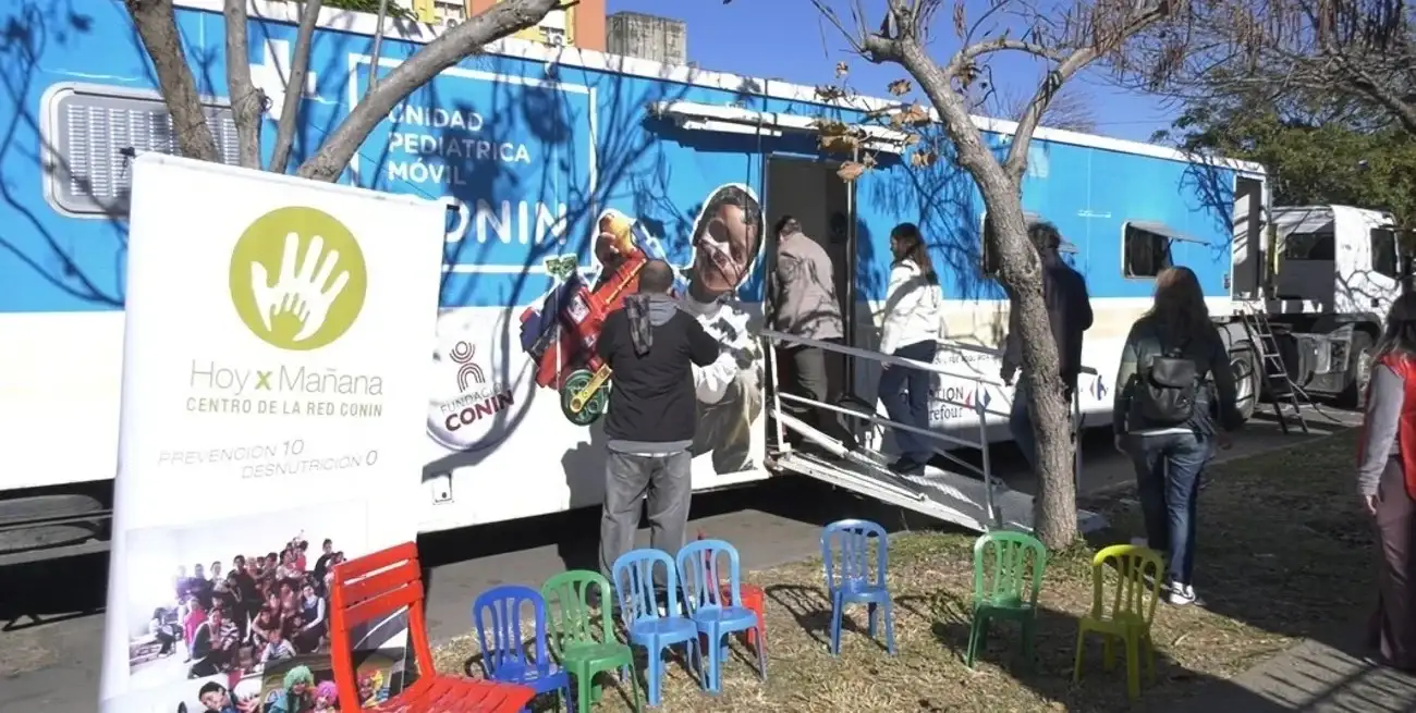 La Unidad Pediátrica Móvil de CONIN vuelve a Gualeguay para realizar controles gratuitos