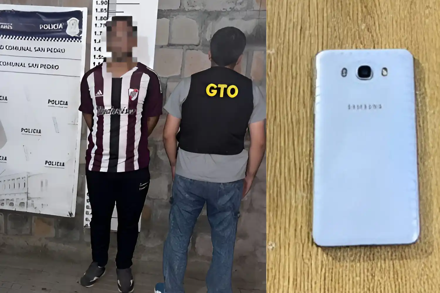 Al detenido le secuestraron un teléfono que confirmará los audios con las gravísimas amenazas.