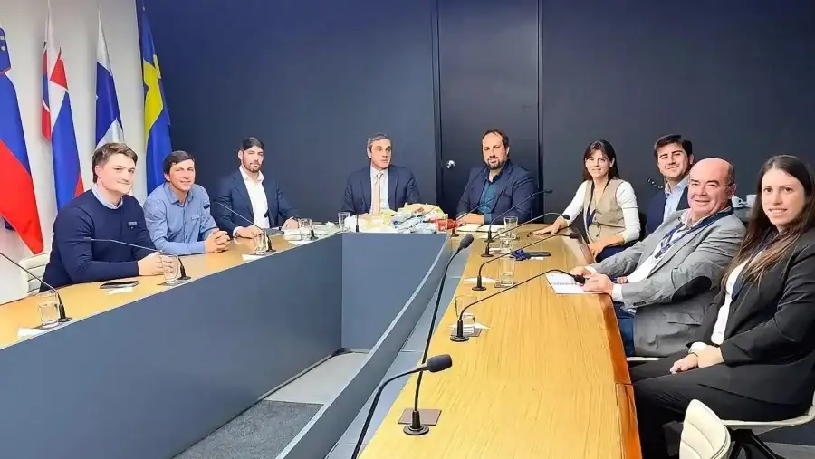 Para potenciar las exportaciones, Michel reunió a arroceros entrerrianos con la Embajada de la Unión Europea