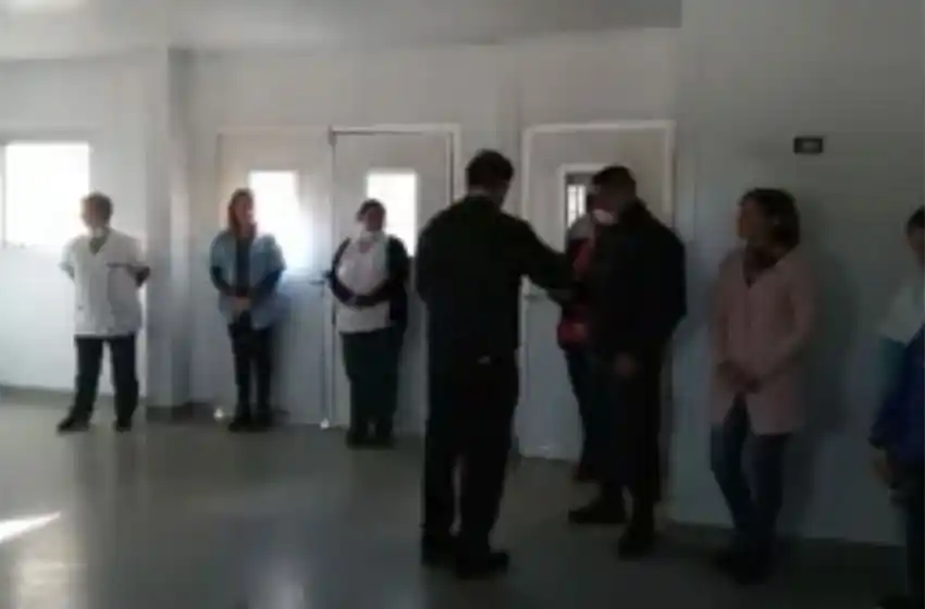 Trabajadores del HIGA recibieron una bendición especial