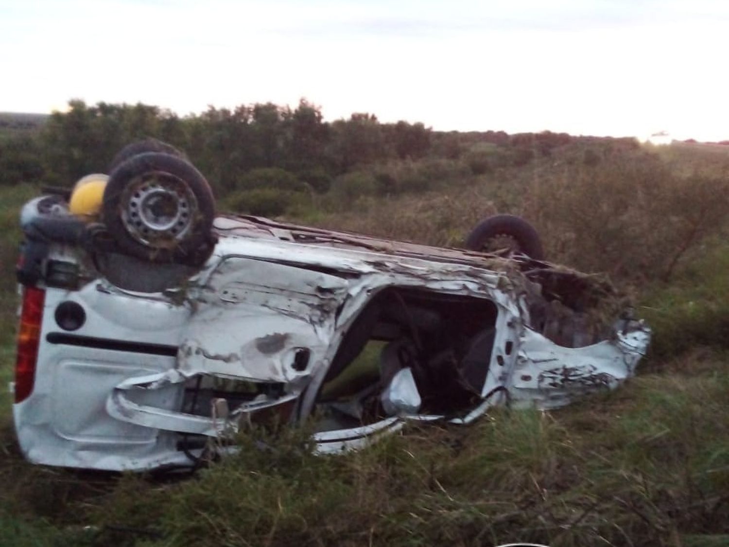 Siniestro vial en Ruta Nacional 174: un herido trasladado al hospital de Victoria