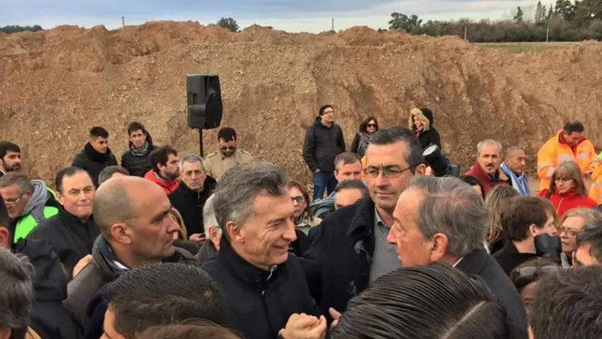 Lunghi satisfecho con las obras de la autopista sobre la Ruta 3