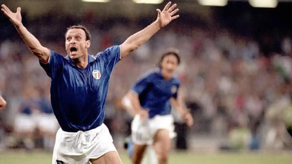 TRISTEZA en el fútbol: muere «TOTO» SCHILLACI, leyenda del Mundial Italia 1990