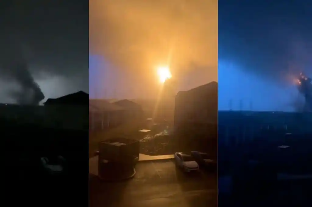 Si bien parecía haber desaparecido, en realidad el estallido y el calor resultante solo interrumpieron su curso por un breve momento.