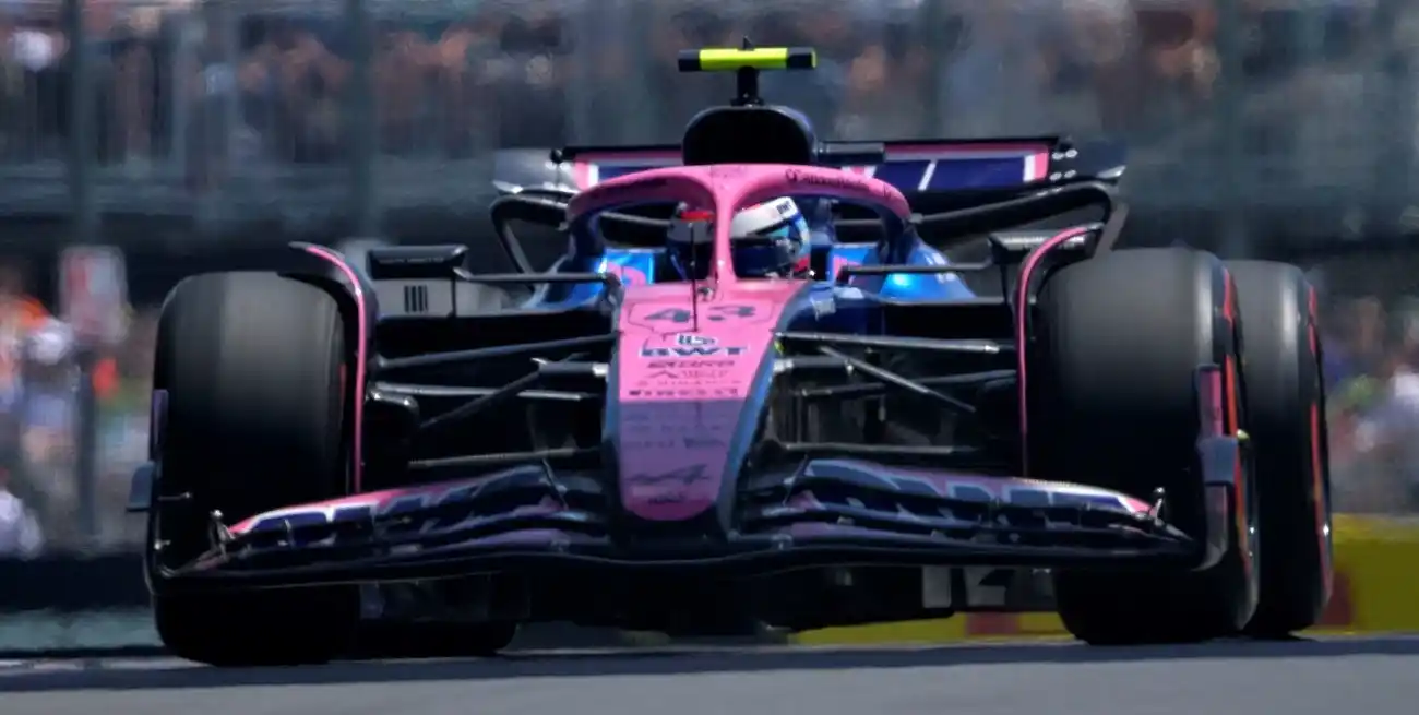 Franco Colapinto levantó en su ritmo en Canadá. Crédito: Eric Bolte-Imagn Images