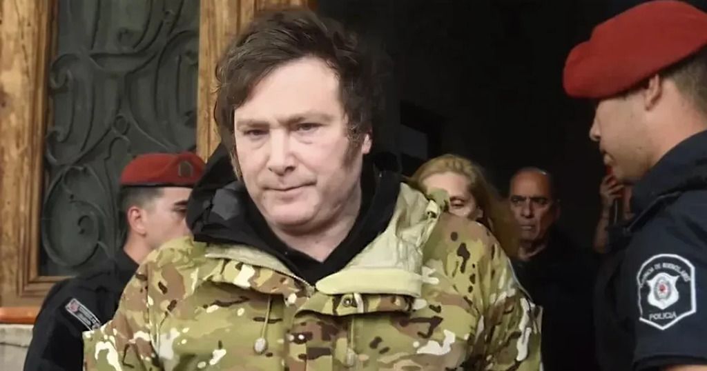 El presidente Milei viajó a Bahía Blanca