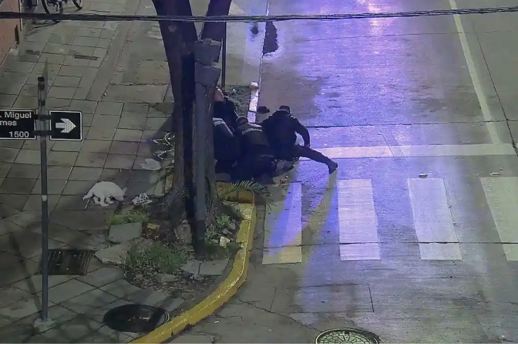 Investigan un caso de brutalidad policial