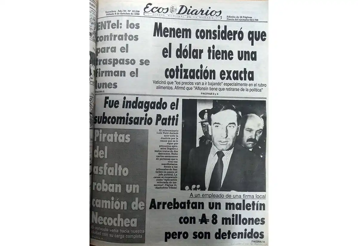 Sábado 6 de octubre de 1990