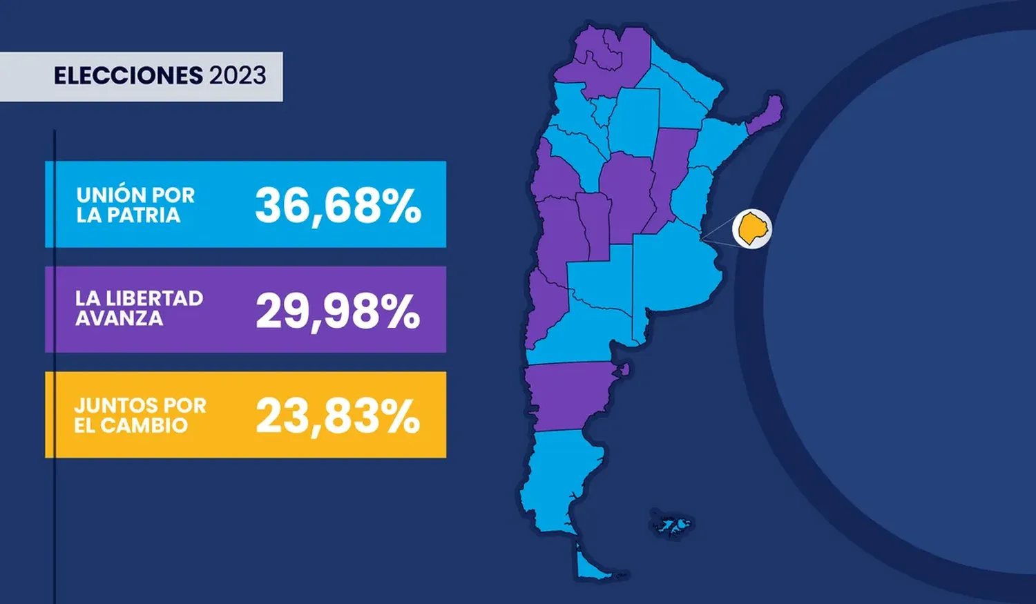 Mapa Electoral 2023