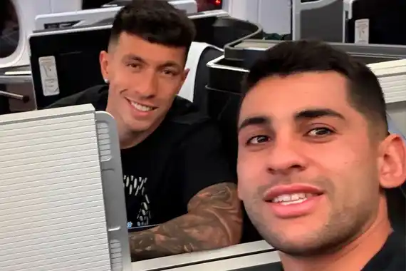 Lisandro Martínez y cuatro jugadores más están varados en Brasil