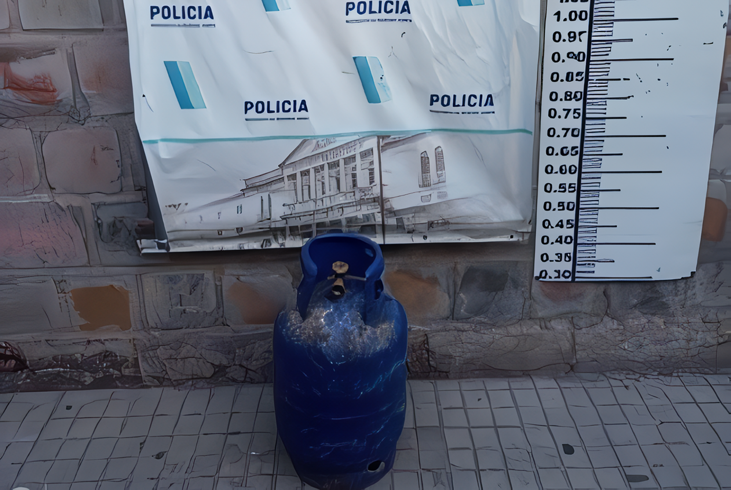 Robó una garrafa para año nuevo, lo allanaron y lo detuvieron